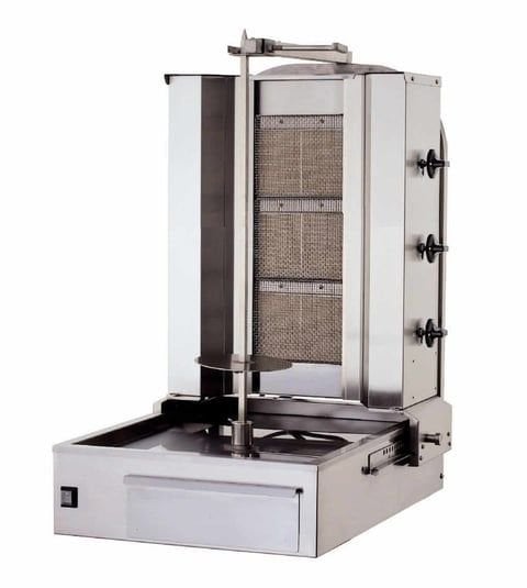 Kalitegaz KLG 150 3 Gözlü Gazlı Alttan Motorlu Hareketli Gövdeli Döner Ocağı | Kompakt ve Pratik Döner Pişirme Makinesi