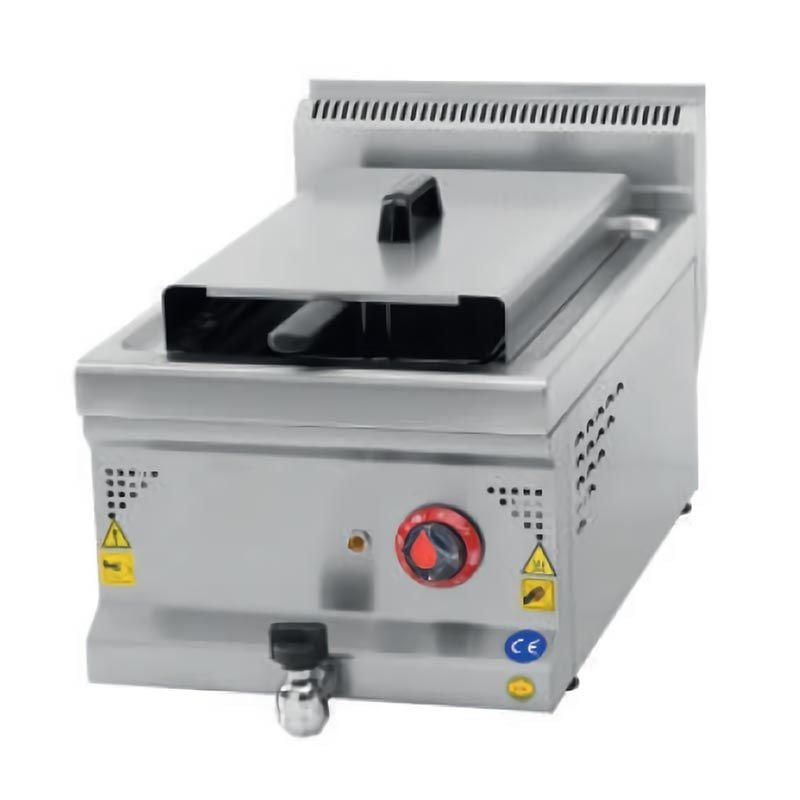 Karacasan 600 Seri Set Üstü Fritöz | Tekli Elektrikli Fritöz 8 Litre KRCS.SFE.460