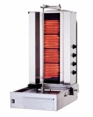 Kalitegaz KLG171 4 Gözlü Elektrikli Alttan Motorlu Döner Ocağı | Kompakt ve Dayanıklı Döner Makinesi