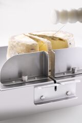 Raylı Peynir Dilimleme Makinesi – Manuel Profesyonel Peynir Kesici