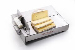 Raylı Peynir Dilimleme Makinesi – Manuel Profesyonel Peynir Kesici
