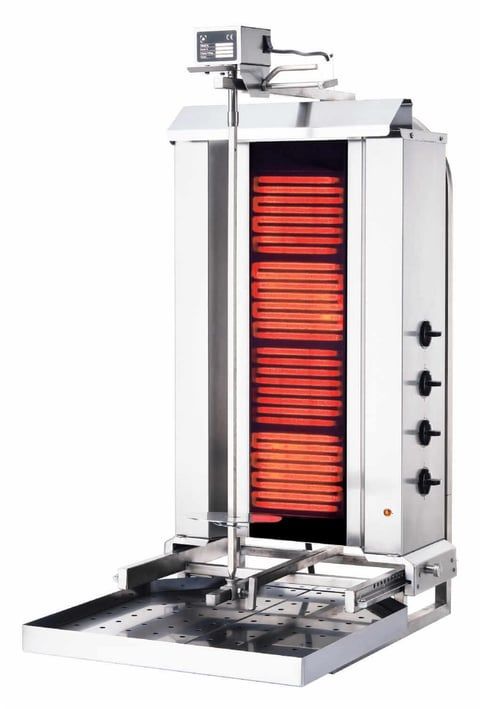 Kalitegaz KLG231HG 4 Gözlü Elektrikli Üstten Motorlu Döner Ocağı | Kompakt ve Verimli Pişirme Çözümü