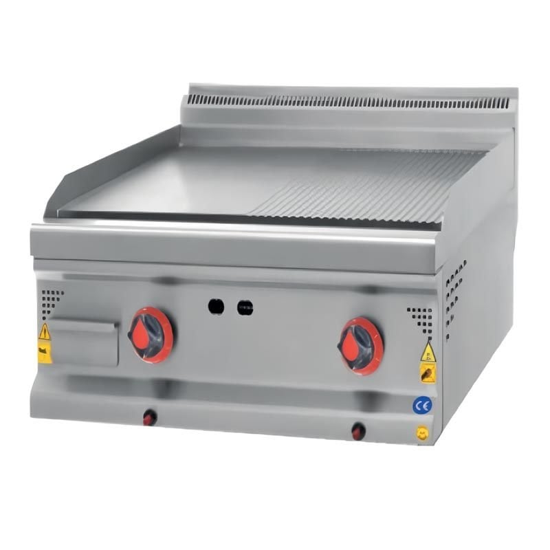 Karacasan 600 Seri Yarı Oluklu Izgara, LPG’li 60x60x30 cm | KRCS.IZYGL.660