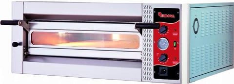 Kalitegaz E6301WA Rinnova Elektrikli Pizza Fırını | 6x30 cm Kapasiteli Tek Katlı Manuel Kontrollü Profesyonel Fırın