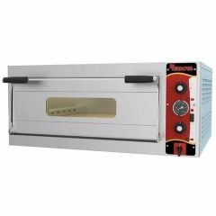 Kalitegaz E4301AB Rinnova Elektrikli Pizza Fırını | 4x30 cm Kapasiteli Tek Katlı Manuel Kontrollü Profesyonel Fırın