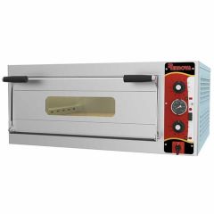 Kalitegaz E6301WAB Rinnova Elektrikli Pizza Fırını | 6x30 cm Kapasiteli Tek Katlı Manuel Kontrollü Profesyonel Fırın