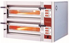 Kalitegaz Elektrikli Pizza Fırını 8x35 cm Pizza Kapasiteli Çift Katlı Dijital  E4352 Rinnova