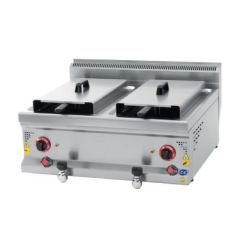 Karacasan 700 Seri Elektrikli Çift Hazneli Fritöz | KRCS.SFE.870