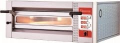 Kalitegaz E6301D Rinnova Elektrikli Pizza Fırını | 6x30 cm Kapasiteli Tek Katlı Dijital Profesyonel Fırın