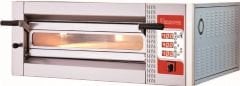 Kalitegaz Elektrikli Pizza Fırını 6x30 cm Pizza Kapasiteli Tek Katlı Dijital E6301W Rinnova