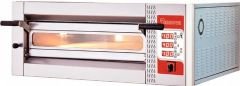Kalitegaz Elektrikli Pizza Fırını 6x35 cm Pizza Kapasiteli Tek Katlı Dijital E6351W Rinnova