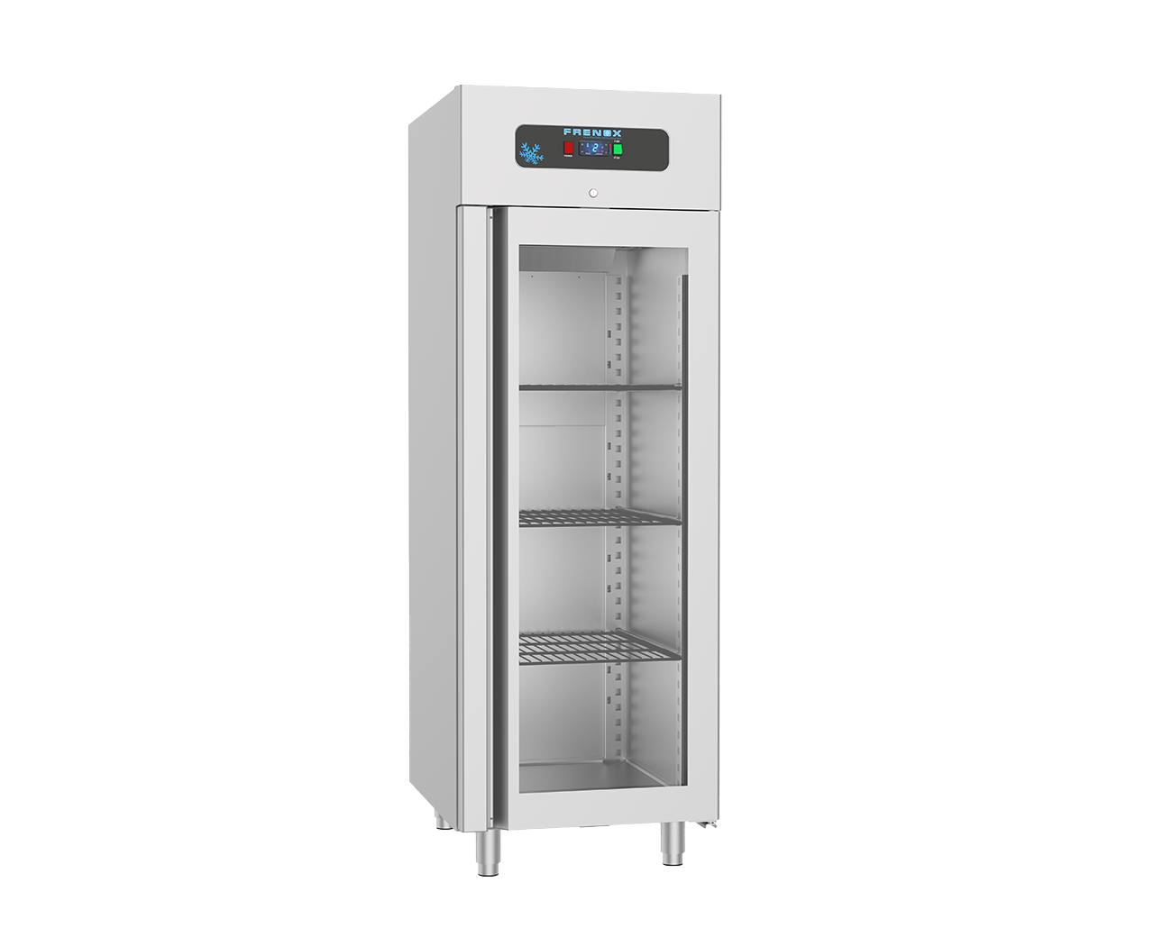 Frenox Camlı Tek Kapılı Dik Tip Derin Dondurucu Gastronom Seri 70x81x205 cm 430 Kalite BL7-M-G
