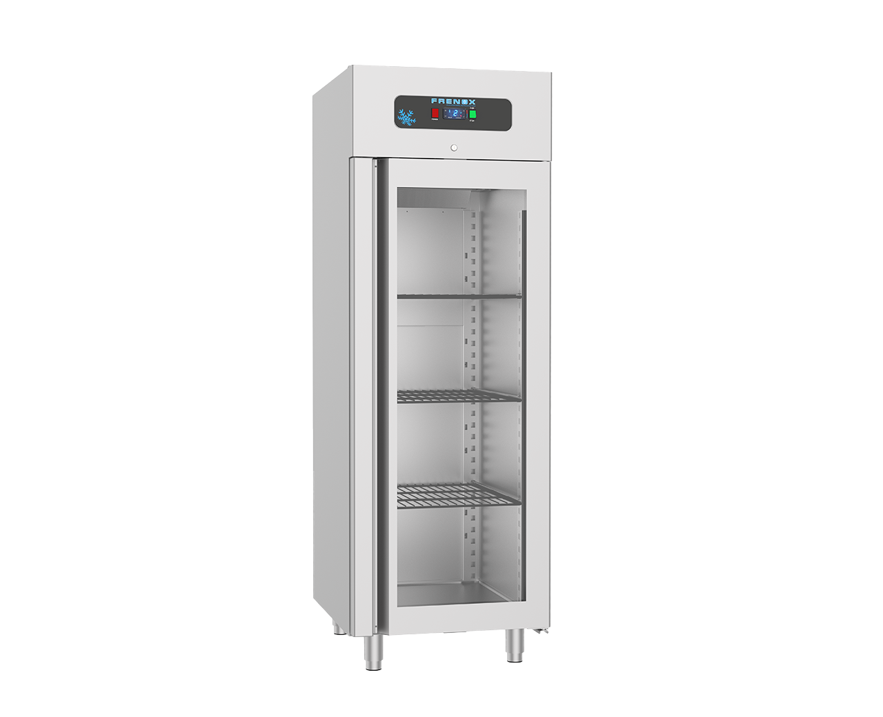 Frenox Camlı Tek Kapılı Dik Tip Derin Dondurucu Gastronom Seri 70x81x205 cm 430 Kalite BL7-M-G