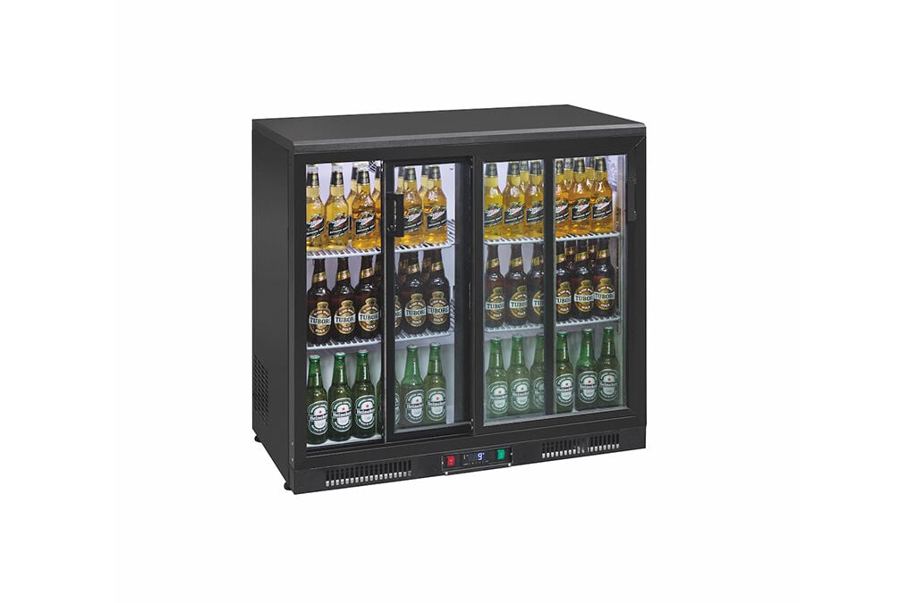 BB250-R290 - 2 Kapılı Şişe Soğutucu, Bar Buzdolabı