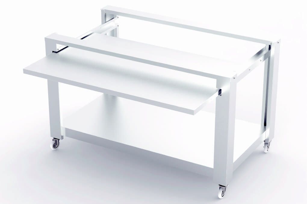 Kalitegaz PTDE6302W Çekmeceli Pizza Fırını Masası – E6302W Uyumlu, 1320×734×900 mm, Ergonomik & Dayanıklı