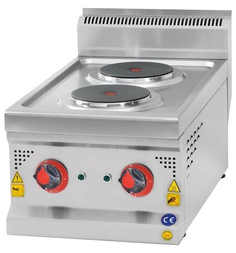 CSA 2 li Elektrikli Pleyt Ocak Set Üstü 40x70x30 cm KRCS.SOE.470