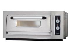 Maksan Pizza Fırını Tek Katlı Elektrikli 25cm x 4 Pizza Kapasiteli PO-401