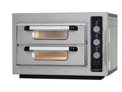 Maksan Elektrikli Pizza Fırını Çift Katlı 25 cm x4+4 Pizza Kapasiteli PO-402