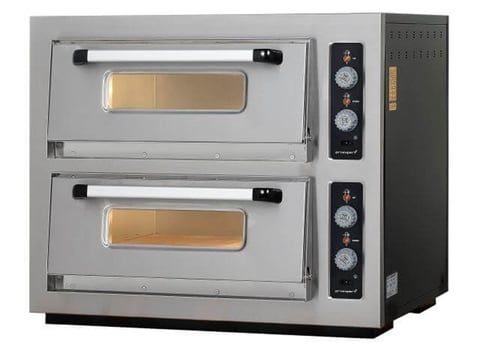 Maksan Elektrikli Pizza Fırını Çift Katlı 30 cm x4+4 Pizza Kapasiteli PO-502