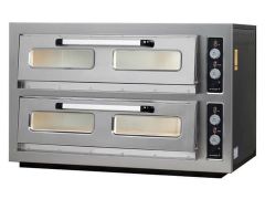 Maksan Elektrikli Pizza Fırını Çift Katlı 30 cm x 6+6 Pizza Kapasiteli PO-602