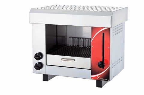 Kalitegaz KLG302 Gazlı Salamander – 2 Radyanlı, Asansörlü, CE Belgeli Pita Fırını