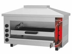 Kalitegaz CG6241 Gazlı Chef Grill – 102×56×67 cm, CE Belgeli, 4 Radyanlı Profesyonel Izgara