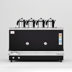 Anka Black Pro Plus Smart S4 Çay Makinesi / Hibrit Enerji, Dijital Zaman Programlı Kontrol (BPPO-S4)