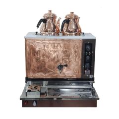 Anka Antik Pro Plus 2 Demlikli Otomatik Çay Kazanı | Elektrik-NG-LPG Uyumlu