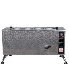 Anka IPPO5 İnoks Pro Plus 5 Demlikli Otomatik Çay Kazanı | Elektrik, Doğalgaz ve LPG Uyumlu