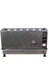 Anka IPKO6 İnoks Pro Plus 6 Demlikli Otomatik Çay Kazanı | Elektrik, Doğalgaz ve LPG Uyumlu