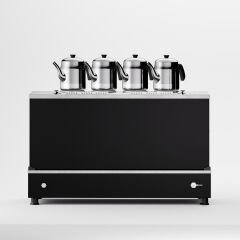 Anka Black Pro Compact Hibrit Çay Makinesi / Kompakt Tasarım, Profesyonel Kullanım, Çift Enerji Esnekliği (BPKO4)