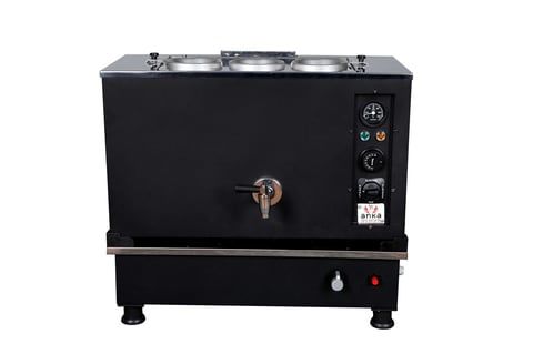 Anka BPKO3 Black Pro 3 Demlikli Kompakt Otomatik Çay Kazanı | Elektrik, Doğalgaz, LPG Uyumlu