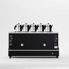 Anka Black Pro Compact Hibrit Çay Makinesi / Kompakt Tasarım, Profesyonel Kullanım, Çift Enerji Esnekliği (BPKO5)