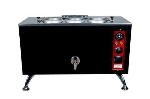 Anka BPE3 Black Pro 3 Demlikli Elektrikli Çay Kazanı | Kompakt, Şık ve Verimli