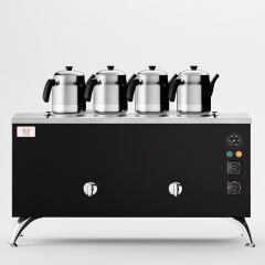 Anka Black Pro Compact Elektrikli Çay Makinesi / Kompakt Tasarım, Profesyonel Kullanım,(BPE4)