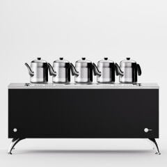 Anka Black Pro Compact Elektrikli Çay Makinesi / Kompakt Tasarım, Profesyonel Kullanım,(BPE4)