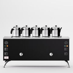 Anka Black Pro Compact Elektrikli Çay Makinesi / Kompakt Tasarım, Profesyonel Kullanım,(BPE4)