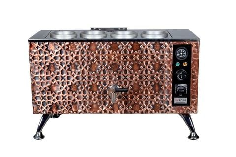 Anka APE4 Antik Pro 4 Demlikli Elektrikli Çay Kazanı | Kompakt ve Estetik Çay Ocağı