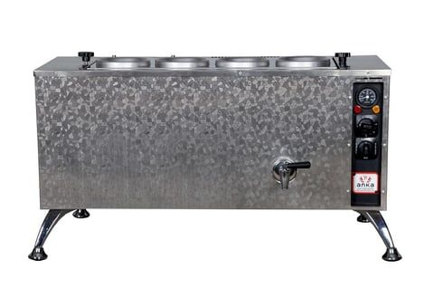 Anka IPE4 Inox Pro 4 Demlikli Elektrikli Çay Kazanı | 40 Litre Paslanmaz Çelik Çay Makinesi