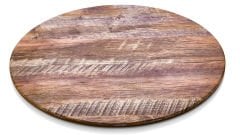 Ahşap Yuvarlak Sunum 33 cm