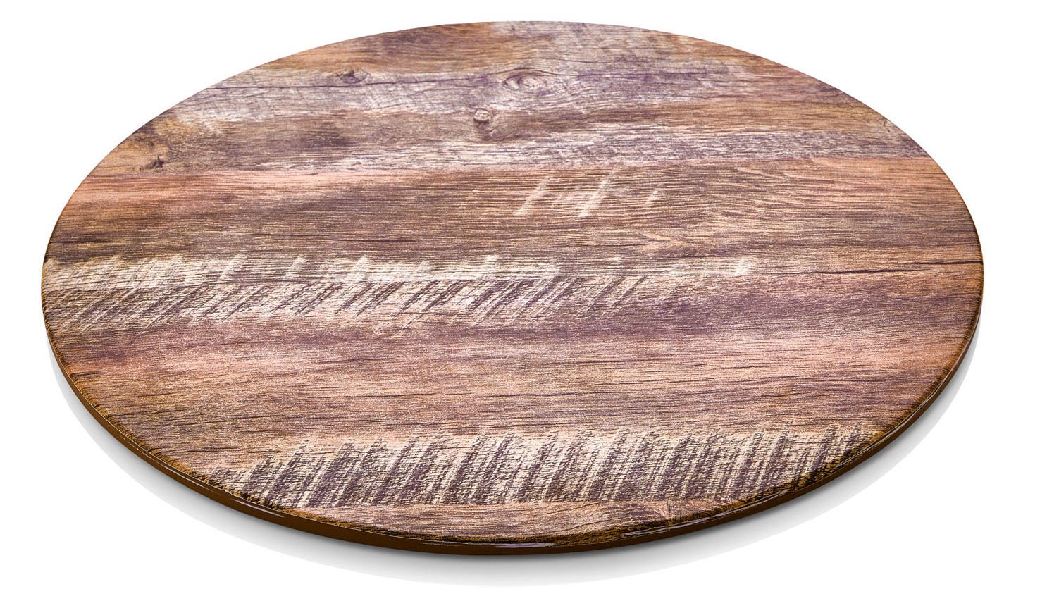 Ahşap Yuvarlak Sunum 43cm