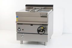 Karacasan 900 Seri Devrilir Tava, 800x900x850 mm, Elektrikli