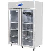 CSAİNOX Çift Kapılı Buzdolabı, Cam Kapılı 1200 Litre CS-DBN 1200-C