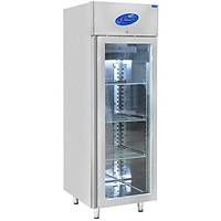 CSAİNOX CS-DBN 600-C Tek Kapılı Cam Kapılı Dik Tip Buzdolabı – 600 Litre Endüstriyel Soğutucu