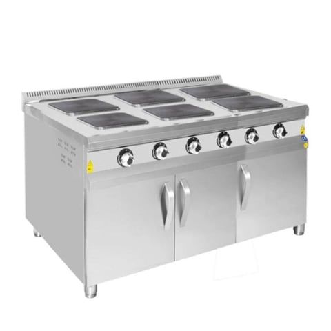Karacasan Elektrikli 6 lı Ocak Alt Dolaplı 150x100x85 cm KRCS.DKZE.1510.CE