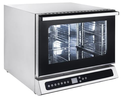 Karacasan Elektrikli Konveksiyonlu Fırın 4xGN 1/1 Kapasiteli Dijital 67x65x58 cm KRCS.PTSSFE.665