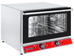 Karacasan Elektrikli Konveksiyonlu Fırın 4xGN 1/1 Kapasiteli Manuel 67x65x58 cm  KRCS.MPTSFE.665