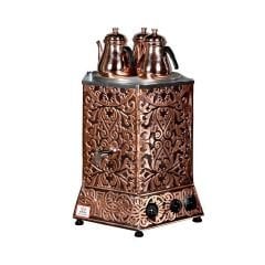 Anka APM120 Pro Max 1 Demlikli Elektrikli Çay Makinası – 12 Litre Bakır