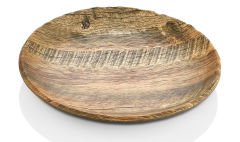 Ahşap Yuvarlak Tabak 29cm