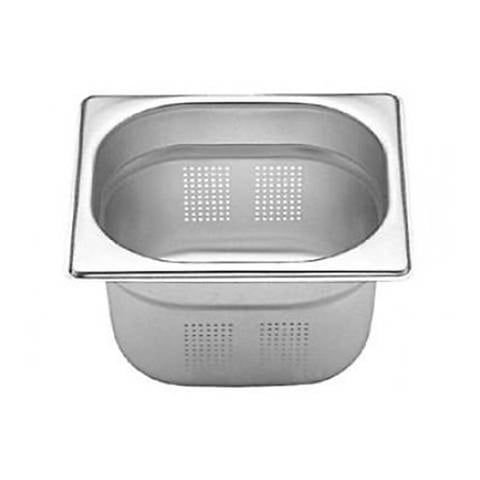 Üret Gastronom Küvet Delikli GN 1/6 Standart (200 mm)